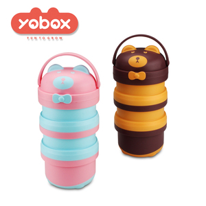 New Little Bear 3 Lớp Thép Không Gỉ Bpa Miễn Phí Cho Trẻ Em Ăn Thức Ăn Hộp Cơm Trưa Bộ Bát - Product Image 1