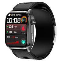 Nouveau S101 pompe à air pression artérielle ECG Bluetooth appel température corporelle fréquence cardiaque oxygène sanguin Photo podomètre Bracelet pour hommes
