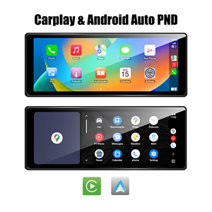 10.26 inch 2.5D 1600*600 cảm ứng đầy đủ di động <span class=keywords><strong>Android</strong></span> 12 Carplay Màn hình Màn hình <span class=keywords><strong>GPS</strong></span> RGB tải về ứng dụng hỗ trợ đa phương tiện xe - Product Image 3