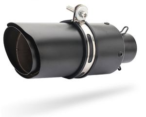 Tubo de Escape Cilíndrico de Doble Capa de 51 mm de Diámetro, Escape para Motocicleta - Product Image 2