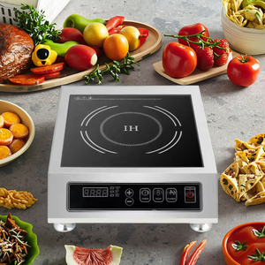 High-Speed 3500W Commercial Electric Induction Cooker Portable Single Hotpot for Hotel Use AU Plug Type Stainless Steel Battery - Product Image 1