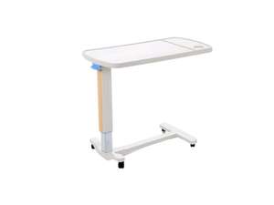 High Quality Modern Design Hospital Furniture-Wood Height <b>Adjustable</b> Overbed <b>Table</b> for Hospitals and Clinics - Product Image 4