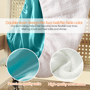 Tùy Chỉnh Sợi Nhỏ Lụa Tóc Bọc Bán Buôn Phụ Nữ Lụa <span class=keywords><strong>Satin</strong></span> Tóc Bọc - Product Image 2