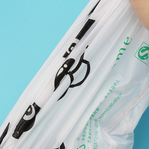 Bolsa de compras para camisetas con asa de cuerda de algodón, estampado en caliente, a prueba de humedad, para supermercados y tiendas de comestibles - Product Image 4