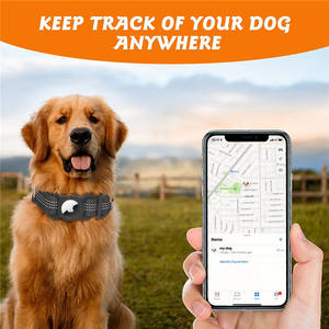 Reflektieren des Hunde halsband Nylon Verstellbarer <span class=keywords><strong>GPS</strong></span> Training Tracker AirTag Hunde halsband mit Schnalle Haustier halsband - Product Image 6