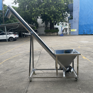 Băng tải trục vít bằng thép không gỉ cho hạt, hạt urê, bột nhựa, Bộ nạp nghiêng hình rồng, thang máy thẳng đứng - Product Image 2