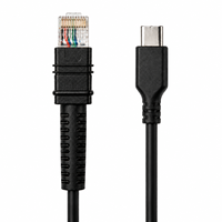 Câble de données pour scanner de codes-barres SOTESIN, type C vers RJ50, câble spiralé pour Zebra Symbol LI3608 DS3608 DS3678, vente en gros, fabricant OEM