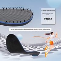 Semelles orthopédiques avec soutien de la voûte plantaire pour le soulagement de la fasciite plantaire, des pieds plats et des douleurs aux pieds – Inserts orthopédiques pour chaussures