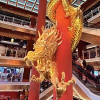 Grandes sculptures d'animaux en résine pour intérieur, dragons chinois, artistiques, sur mesure, taille ajustable, pour célébrations festives