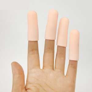 Mềm Silicone Ngón Tay Ống Bảo Vệ Thoải Mái Ngón Tay Gel Tay Áo Để Bảo Vệ Chấp Nhận OEM & ODM Tùy Chỉnh Màu Sắc - Product Image 4