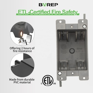 Caja de Conexiones Eléctrica Barep de 14 Pulgadas Cúbicas, Certificación ETL de 2 Horas de Resistencia al Fuego, Caja de PVC <span class=keywords><strong>para</strong></span> Instalaciones <span class=keywords><strong>Antiguas</strong></span> - Product Image 3
