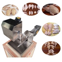 Prix usine automatique poisson poulet viande découpeuse canard beaf porc coupe trancheuse viande os sciage Cutter trancheuse