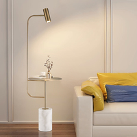 Lampe sur pied LED intérieure en fer de luxe, décoration de chambre d'hôtel moderne, fabricants personnalisés
