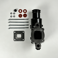 Proveedor de Escapes de Unión Seca OEM de Fábrica V6 V8, Escapes de Hierro Fundido XME 4309 Mercruiser de 4 Pulgadas, Compatible con 864309T02
