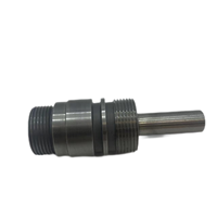 Pièces en acier personnalisées de haute qualité Skd11 Dia 19*55 avec chromage OEM usinage CNC pour équipement automobile et automatisation