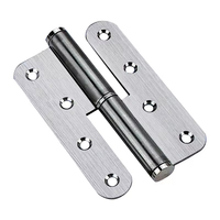 Charnière pivotante robuste en acier inoxydable pour porte intérieure de voiture, style rustique, pour bagages et fenêtres