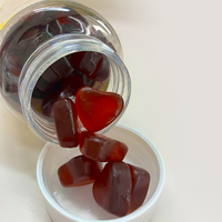 Gummies personnalisées au logo Ashwagandha, L-Théanine, GABA, sans gluten, véganes, pour adultes, améliorent le sommeil, la gestion du stress, l'humeur et soutiennent le système immunitaire, 60 unités