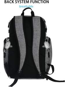 Sac à dos de sport personnalisé de grande capacité, de qualité supérieure, fabriqué en Chine, avec une grande capacité pour les voyages, échantillon gratuit - Product Image 6