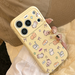 เคส TPU นิ่มมีปุ่ม Ai สำหรับ <span class=keywords><strong>iPhone</strong></span> 17 PRO MAX เคสโทรศัพท์ลายดาวเคราะห์แมวน่ารักเหมาะสำหรับเคสโทรศัพท์ <span class=keywords><strong>Apple</strong></span> 16 15 14 13 - Product Image 5