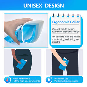 Descartável Adulto Crianças Car Plastic Urina <span class=keywords><strong>Bag</strong></span> Emergência Outdoor Portable Pee Toilet Bags para Viagem - Product Image 6