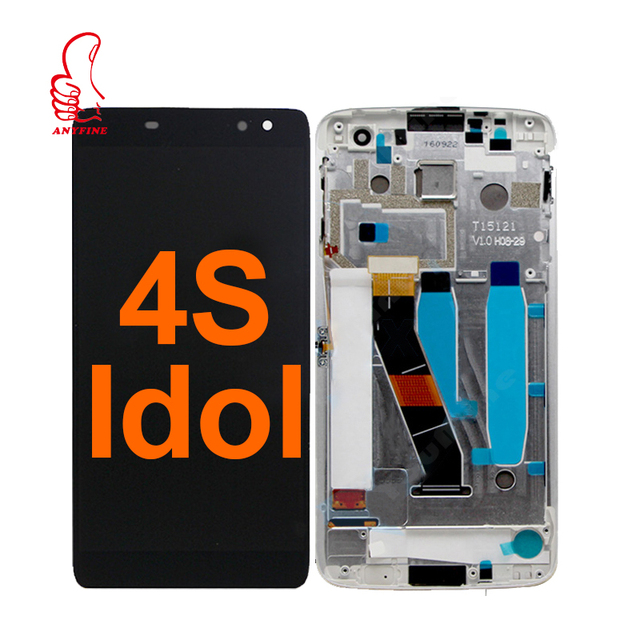 LCD Display Touch Screen Digitizer Assembly for Alcatel Idol 4S , for Alcatel Idol 4S Llcd Display and Touch Screen