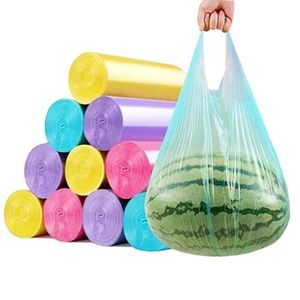 Bolsas de Basura al por Mayor Tipo Camiseta, Bolsas de Basura Resistentes con Asas Fuertes - Product Image 4