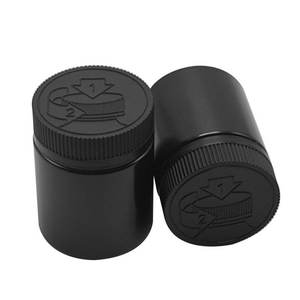 Factory Wholesale Customized Smell Proof Cr Push Down Cap Pet <b>Plastic</b> Concentrate Storage <b>Jar</b> 3.5g Dried Flower Packaging <b>Jar</b> - Product Image 6