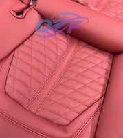 Accessoires d'intérieur de voiture de mode de luxe en gros personnalisés en usine housses de siège de voiture en cuir confortables pour Maserati