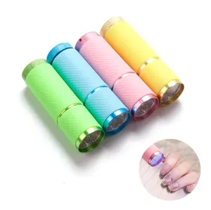 Mini lampe Led à ongles Portable, 4 couleurs, photothérapie Uv, appareil de cuisson, vente en gros, w