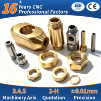 Özelleştirilmiş 3/4/5 Eksenli Hızlı Prototipleme CNC Hassas Metal Parçalar Pirinç Bakır Frezeleme Tornalama CNC İşleme Hizmetleri