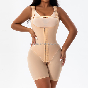 Colombianas Post Surgery Shapewear <strong>Tummy</strong> <strong>Tucker</strong> Slimming Flat Belly Hip Lift Bodysuit Adjustable Straps Girdle Waist Cincher - Product Image 1