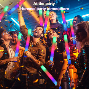 Bâton en mousse LED pliable-Bâtons de <span class=keywords><strong>concert</strong></span> clignotants multicolores, fournitures de fête au néon sûres pour mariages et clubs - Product Image 3