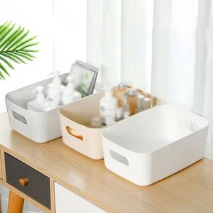 Multifunctional Rectangular Plastic Desktop Storage <b>Box</b> for Household Use for Cosmetics Sundries <b>Book</b> Storage - Product Image 3