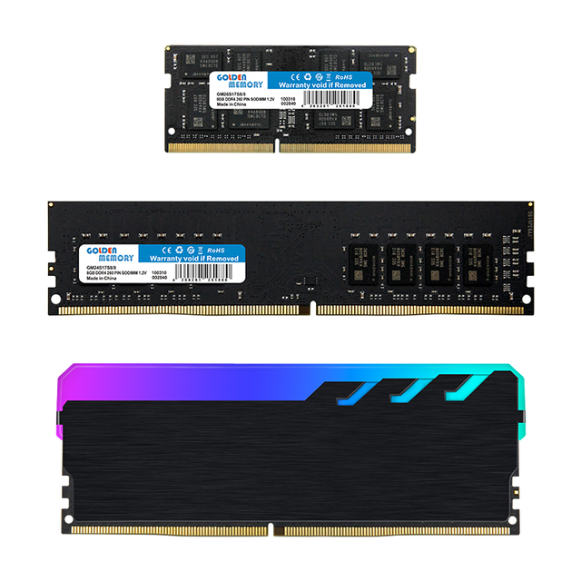 Wholesale DDR4 4GB/8GB/16GB/32GB 2666MHz/3200MHz ECC RGB RAM for Desktop Memory Stock