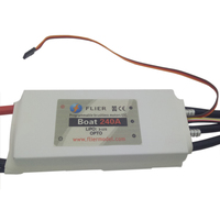 Controlador de Velocidad ESC Refrigerado por Agua 16S 240A de Flier Factory Direct para Entusiastas de Barcos RC con Cable de Programación USB