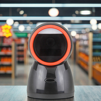 Escáner de Códigos de Barras de Escritorio 1D 2D GSAN Popular, Lector de Códigos QR para Plataforma POS, Comercio Minorista y Centros Comerciales