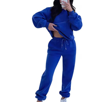 Offres Flash Ensembles Femme Automne Hiver Couleur Unie Mode Décontractée Sport Ensembles Deux Pièces pour Tenue Quotidienne