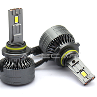 Ampoules de phares LED AILECAR PDV6 70W 5000LM 6000K, kit de conversion de phares de voiture haute puissance, éclairage automobile universel de remplacement
