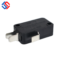 Micro-interrupteur d'origine 2 broches 16A SPDT, contact argenté, matériau PBT pour appareils électroménagers