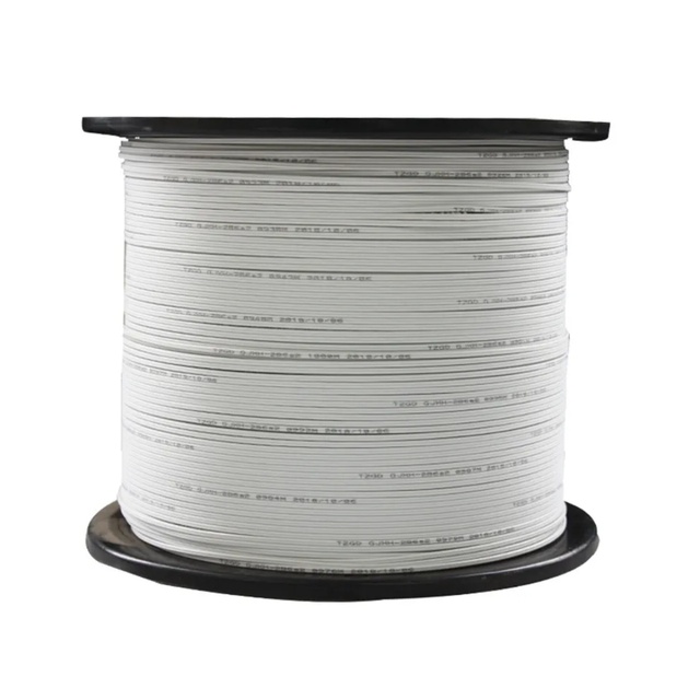 2 Core Indoor Waterproof Fiber Optic Drop Cable 45m/75m/100m LC/APC Connector FTTB Application