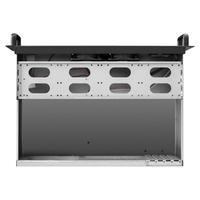 Châssis de contrôle industriel 2U court 300 profond ATX carte mère PC alimentation multi-disque dur serveur de Machine virtuelle monté en rack