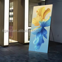 Da esterno sottile Smart Wifi Stand Hd P2.5 digitale pubblicità LED Poster Display con telecomando led poster Poster