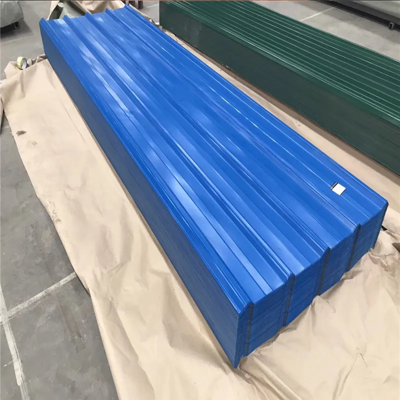 Factory Price Prepainted Color Coated Galvanized Corrugated Roofing Sheet Steel Price Price Types of Iron Sheets