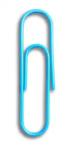 The 10pcs Jumbo Paper Clips Plastic Coated Colorful 100mm Paper Clips For Office Use