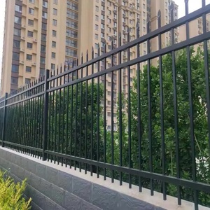 Black Square Mesh Metallzaun platte für die Sicherheit im Wohnbereich Einfach zu installieren der Zaun aus verzinktem Stahl - Product Image 4