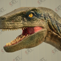 Usine de Offre Spéciale Dinosaure Animatronique Dinosaurio Mecatronicos Velociraptor Modèle de dinosaure robotique réaliste grandeur nature