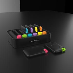 2022 Model baru hadiah BAGUS Remote Item cerdas pencari lokasi kunci nirkabel 6 penerima - Product Image 2