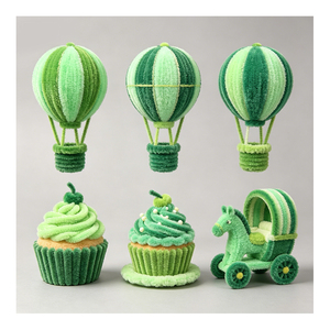วัสดุงานฝีมือเพื่อการศึกษา DIY กำมะหยี่ขนาด 7 มม. สำหรับงานศิลปะและงานประดิษฐ์ตกแต่งสวยงามจากท่อเหล็ก - Product Image 2