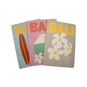 Nouvel ensemble de cahiers d'exercices à motifs floraux frais, journaux quotidiens, reliés par fil, A5, pour l'écriture personnelle - Product Image 1