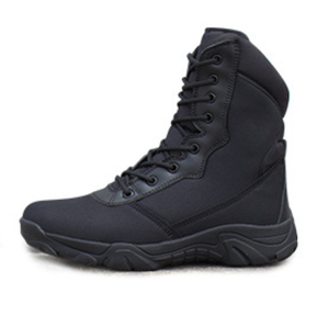 TSB103 OEM BLACK Outdoor <b>Hiking</b> Combat Desert <b>Boots</b> Training Black Men Tactical <b>Boots</b> Hunting Desert Combat <b>Boots</b> Rubber Sole - Product Image 1